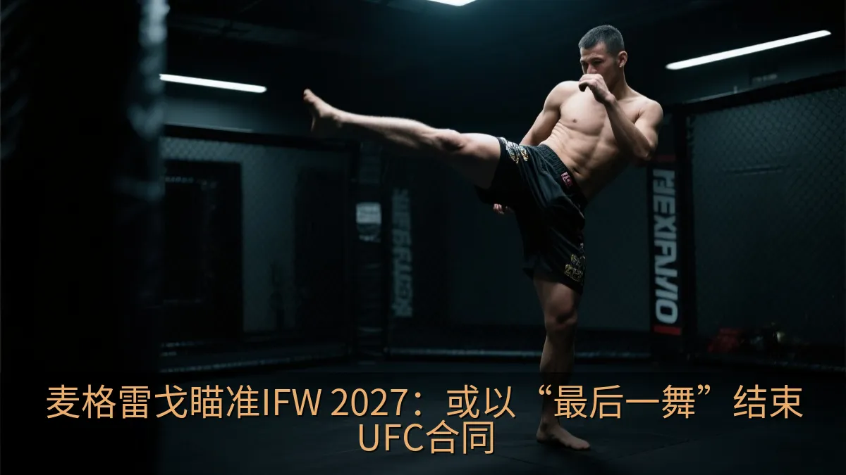 麦格雷戈瞄准IFW 2027：或以“最后一舞”结束UFC合同