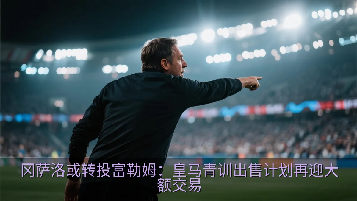 足球教练在场边观察比赛